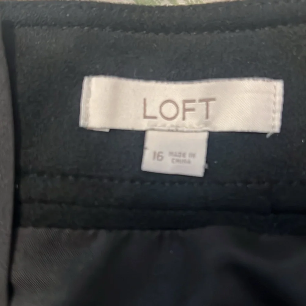 Loft faux suede skirt - Picture 2 of 3